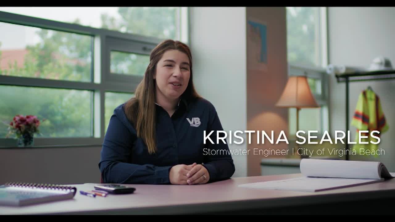 Kristina's Best Job Yet - City of Virginia Beach Stormwater Engineer