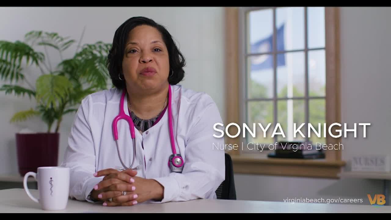 Sonyas Best Job Yet - City of Virginia Beach Nurse